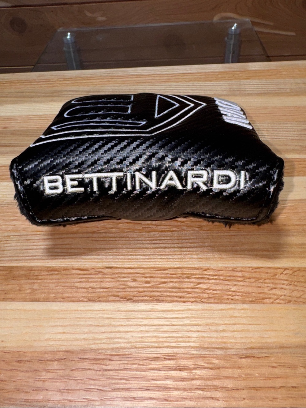 New Bettinardi INOVAI Mallet Putter Head Cover Black White Golf Club Headcover